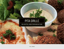 Tablet Screenshot of pitagrille.com